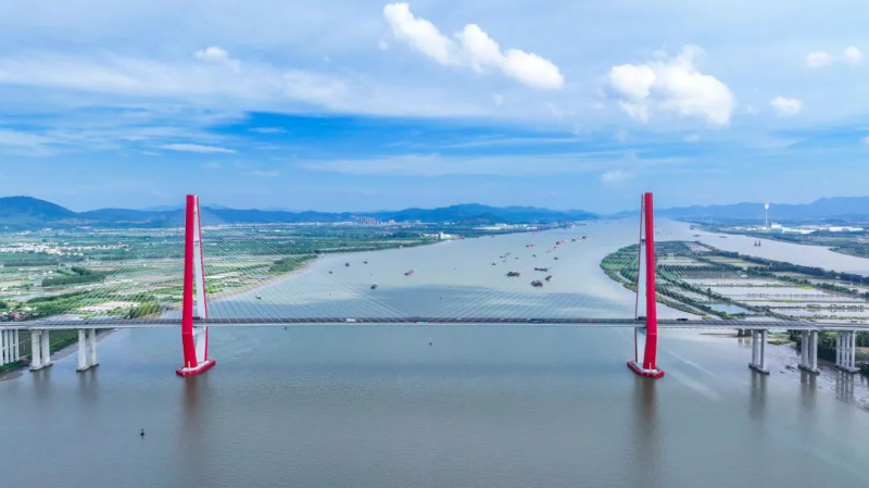 中开高速银洲湖特大桥
