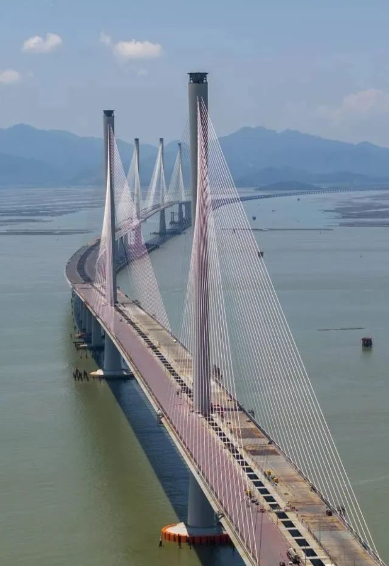 黄茅海跨海通道5座